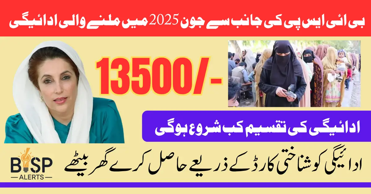BISP 8171 Payment Phase June 2025 Starting From Monday Know Collecting Process